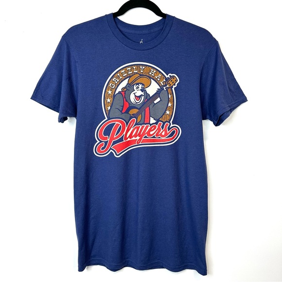 Disneyland Walt Disney World Grizzly Hall Players Big Al  Hanes T-Shirt Sz Small - Picture 1 of 4
